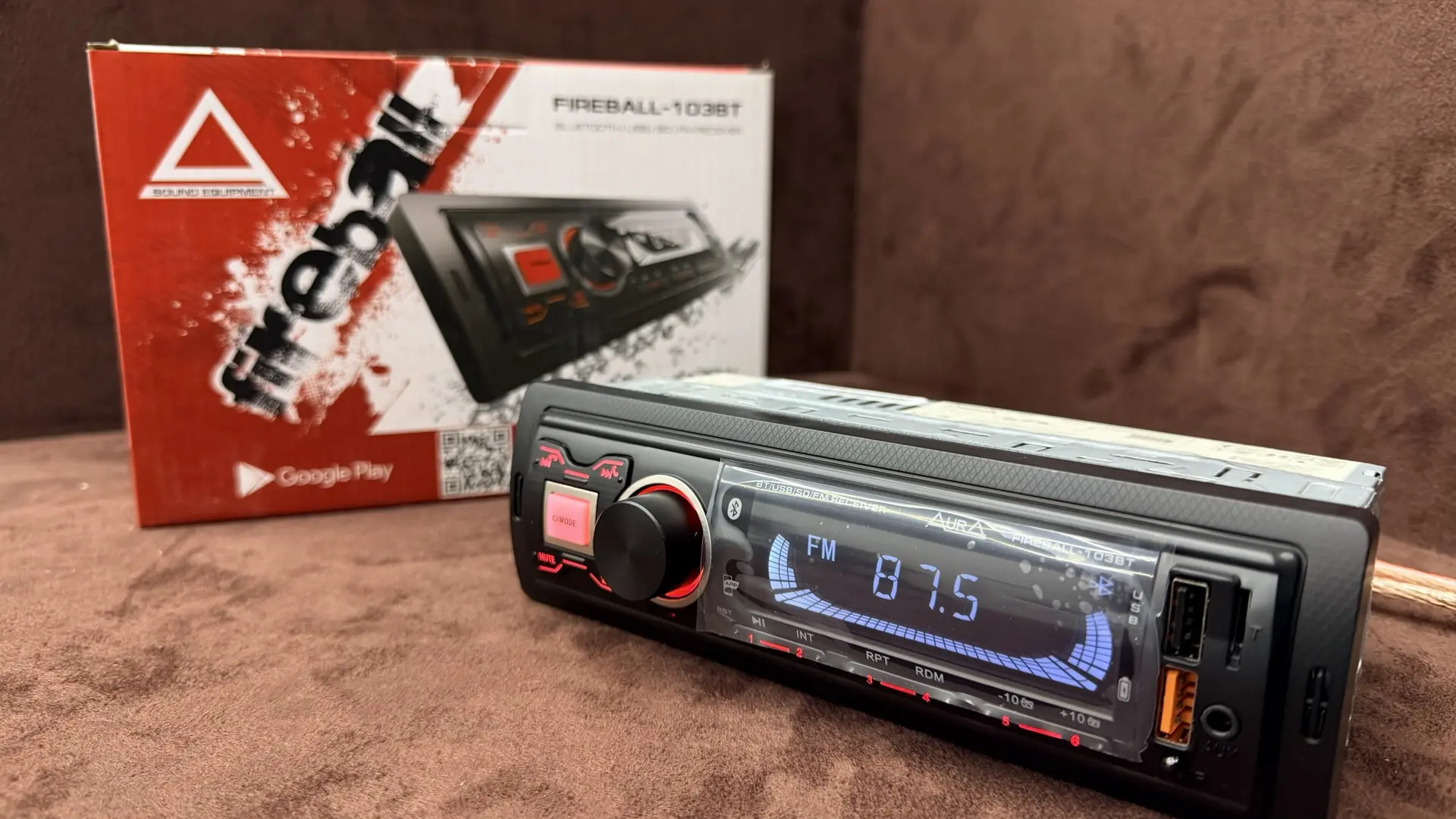 Автомагнитола Aura fireball 103BT