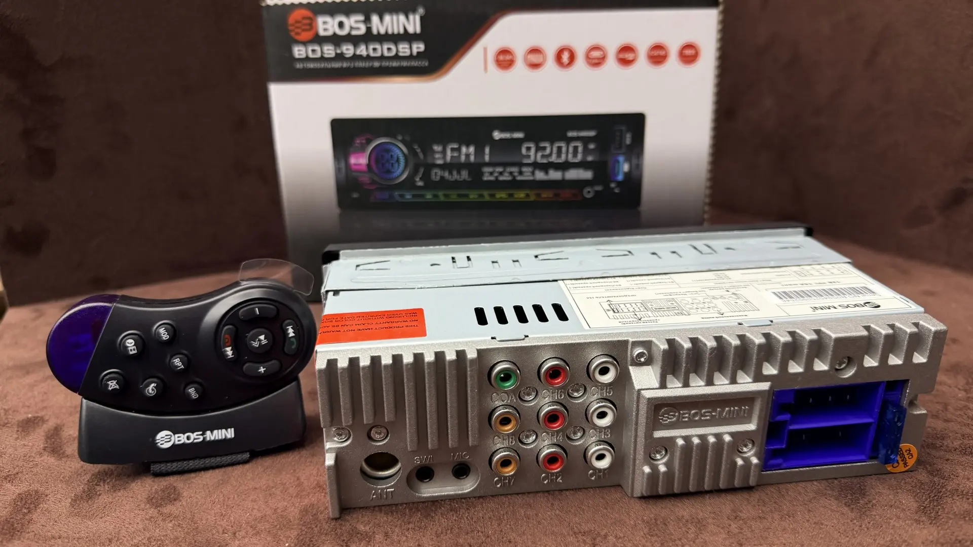 Автомагнитола Bos-Mini 940DSP — изображение 2