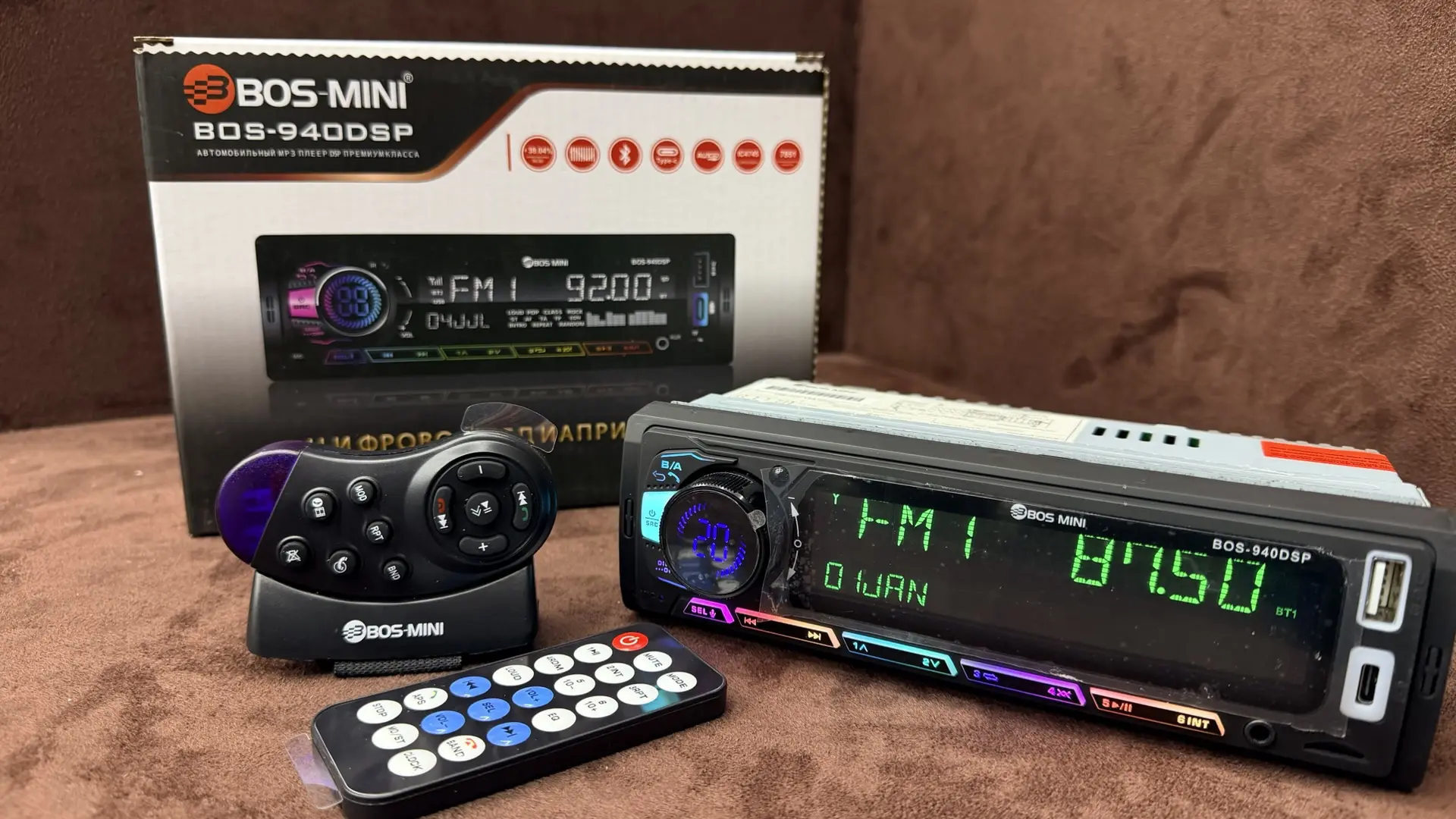Автомагнитола Bos-Mini 940DSP